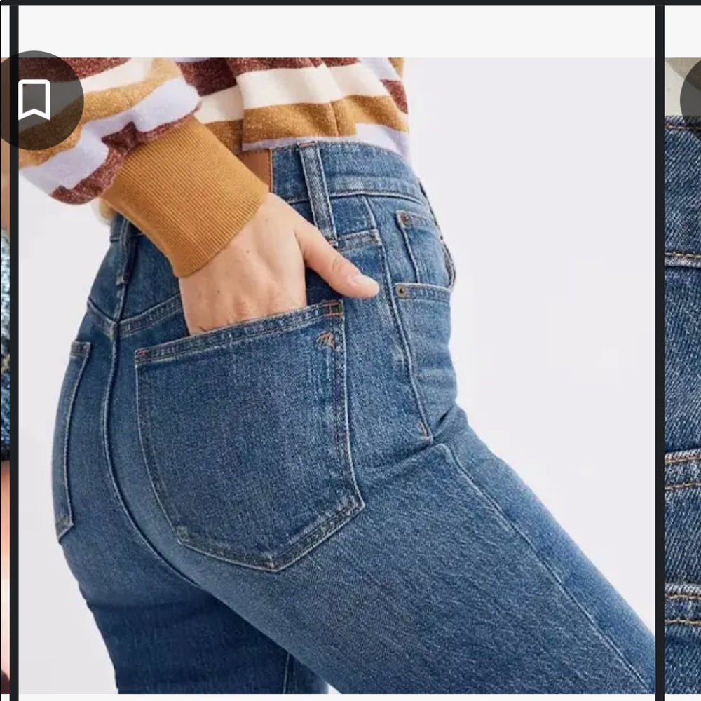 Madewell classic straight jean